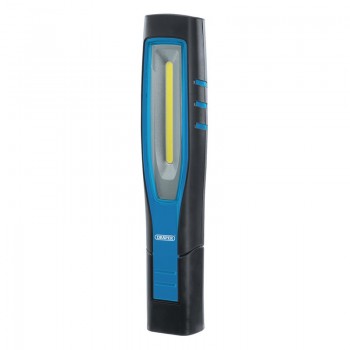 COB/SMD LED Rechargeable Inspection Lamp, 10W, 1,000 Lumens, Blue, 1 x USB Cable Only
