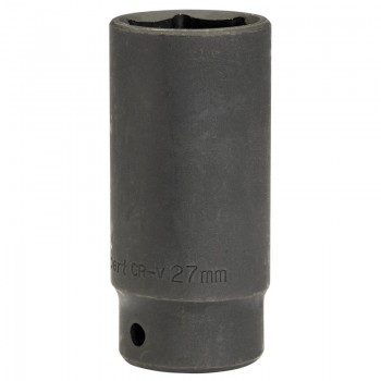 Deep Impact Socket, 1/2&rdquo; Sq. Dr., 27mm
