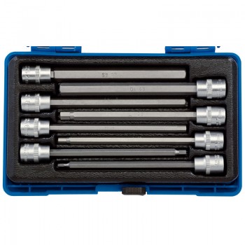 Hexagonal Socket Bit Set, 3/8” Sq. Dr. (8 Piece) Hexagonal Socket Bit Set, 3/8” Sq. Dr. (8 Piece)