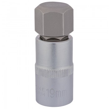 Hexagonal Socket Bits, 1/2&rdquo; Sq. Dr., 19mm