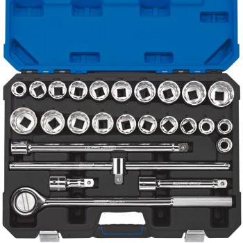 Combined MM/AF Socket Set, 3/4&rdquo; Sq. Dr. (26 Piece)