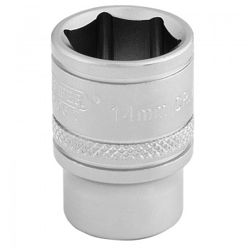 6 Point Metric Socket, 3/8&rdquo; Sq. Dr., 14mm