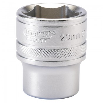 6 Point Metric Socket, 1/2&rdquo; Sq. Dr., 23mm
