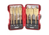 Titanium Nitride Coated Flat Wood Bit Set (7 Piece)