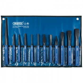 Cold Chisel and Punch Set (12 Piece)