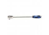 Extra Long Reversible Quick Release Soft Grip Ratchet, 1/2&rdquo; Sq. Dr., 48 Tooth