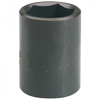 Impact Socket, 1/2&rdquo; Sq. Dr., 21mm (Sold Loose)