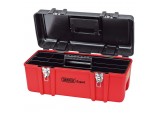 Plastic Tool Box with Tote Tray, 580mm