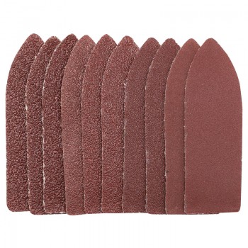 Hook and Loop Finger Sander Sheets, 67 x 67 x 22mm, 120 Grit (Pack of 10) Hook and Loop Finger Sander Sheets, 67 x 67 x 22mm, 120 Grit (Pack of 10)