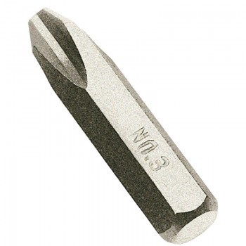 Cross Slot Impact Screwdriver Bit, No.3