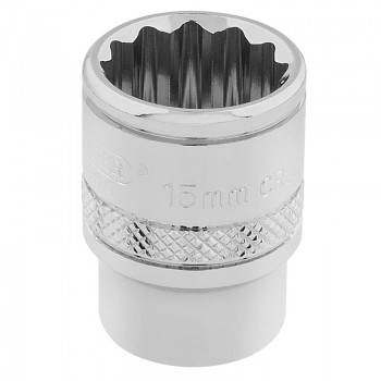 HI-TORQ® 12 Point Socket, 3/8&rdquo; Sq. Dr., 15mm