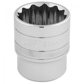 HI-TORQ® 12 Point Socket, 1/2&rdquo; Sq. Dr., 28mm