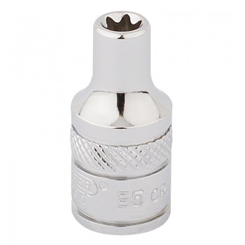 Draper TX-STAR® Socket, 1/4&rdquo; Sq. Dr., E5