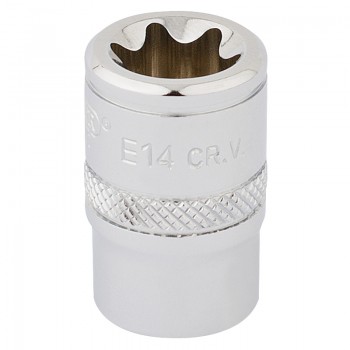 Draper TX-STAR® Socket, 3/8&rdquo; Sq. Dr., E14
