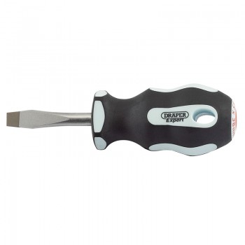 Plain Slot Soft Grip Screwdriver, 6.5 x 38mm