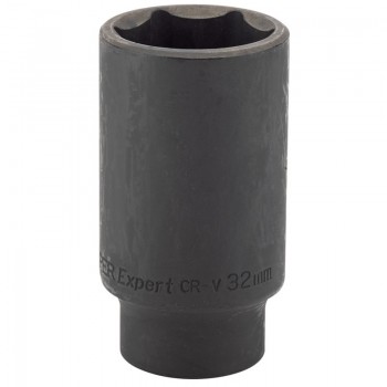 Deep Impact Socket, 1/2&rdquo; Sq. Dr., 32mm (Sold Loose)