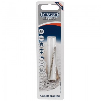 HSS Cobalt Drill Bit, 3.0mm HSS Cobalt Drill Bit, 3.0mm