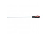 Plain Slot Flared Tip Long Reach Screwdriver, 6 x 450mm