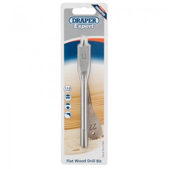 Flat Wood Bit, 13mm