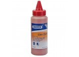 Plastic Bottle of Red Chalk for Chalk Line, 115g