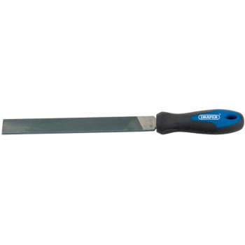 Soft Grip Engineer&rsquo;s Hand File and Handle, 200mm