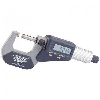 Dual Reading Digital External Micrometer, 0 - 25mm/0 - 1&rdquo;