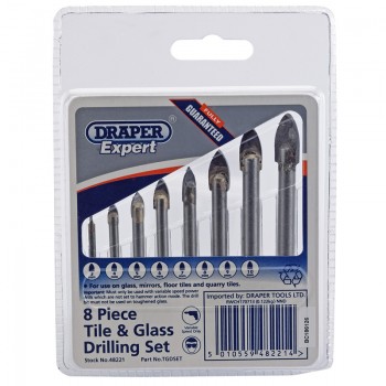 Tile and Glass Drilling Set (8 Piece) Tile and Glass Drilling Set (8 Piece)