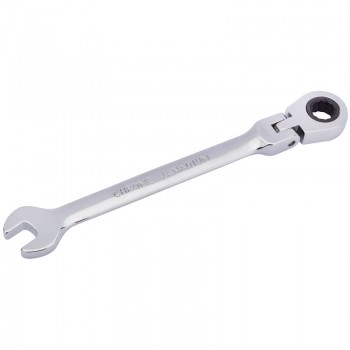 Draper HI-TORQ® Metric Flexible Head Ratcheting Combination Spanner, 8mm