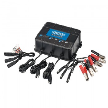6/12V 3 Bank Charger Station 6/12V 3 Bank Charger Station