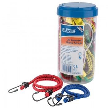 Assorted Bungee Cords (Pack of 20)