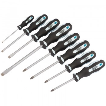 Heavy Duty Soft Grip Screwdriver Set (8 Piece) Heavy Duty Soft Grip Screwdriver Set (8 Piece)