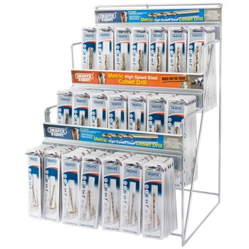 Assorted Metric HSS Cobalt Drill Bit Merchandiser (144 Piece)