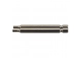 Hexagonal Insert Bit, 4mm, 1/4&rdquo; Hex, 75mm Long (Pack of 2)