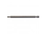 Hexagonal Insert Bit, 4mm, 1/4&rdquo; Hex, 100mm Long (Pack of 1)