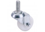 Swivel Bolt Fixing Nylon Wheel, 100mm Diameter, S.W.L. 125kg