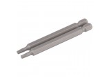 Draper TX-STAR® Insert Bit, 1/4&rdquo; Hex, 75mm Long, T15 (Pack of 2)