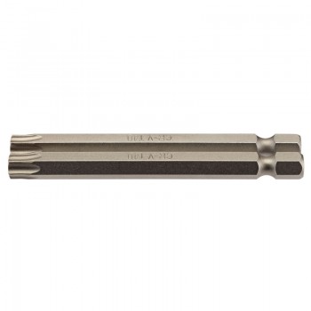 Draper TX-STAR® Insert Bit, 1/4&rdquo; Hex, 75mm Long, T40 (Pack of 2)