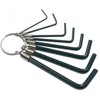 Draper Redline Metric Hexagon Key Set (8 Piece)