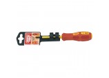 VDE Approved Fully Insulated Cross Slot Screwdriver, No.0 x 60mm (Display Packed)