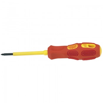 VDE Approved Fully Insulated PZ TYPE Screwdriver, No.0 x 60mm (Sold Loose)