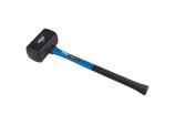 Rubber Dead Blow Hammer with Fibreglass Shafts, 1.8kg/64oz