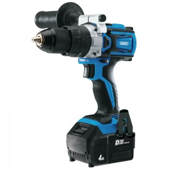D20 20V Brushless Combi Drill, 1 x 4.0Ah Battery, 1 x Fast Charger