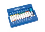 Coloured Screwdriver Bit Set (19 Piece)