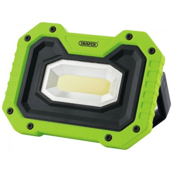 COB LED Worklight, 5W, 500 Lumens, Green, 4 x AA Batteries Supplied
