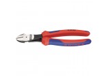 Knipex 74 02 200 High Leverage Diagonal Side Cutter with Comfort Grip Handles, 200mm