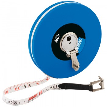 Fibreglass Measuring Tape, 30m/100ft x 13mm