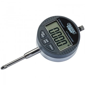 Dual Reading Digital Dial Test Indicator, 0 - 25mm/0 - 1&rdquo;