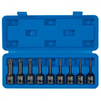 Draper TX-STAR® Socket Bit Set, 1/2&rdquo; Sq. Dr. (9 Piece)
