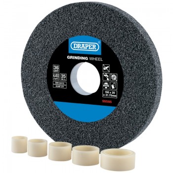 Aluminium Oxide Bench Grinding Wheel, 150 x 20mm, 36 Grit